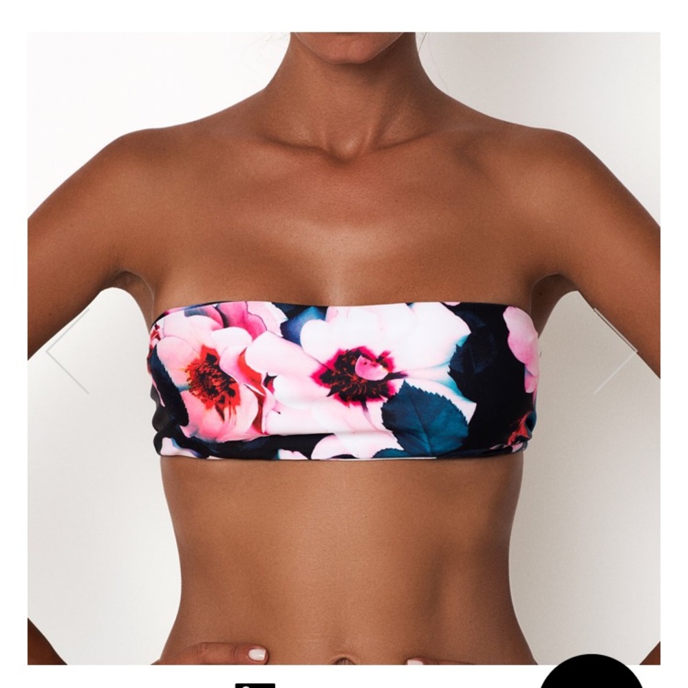 VAYA ISLAND bandeau bikini TOP